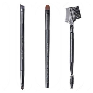 3 Avon Pro Makeup Brushes: Eye Liner, Cream Eyeshadow & Brow - NEW in Package